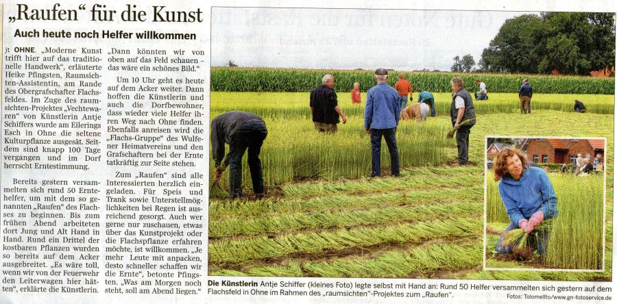 Raufen in Ohne