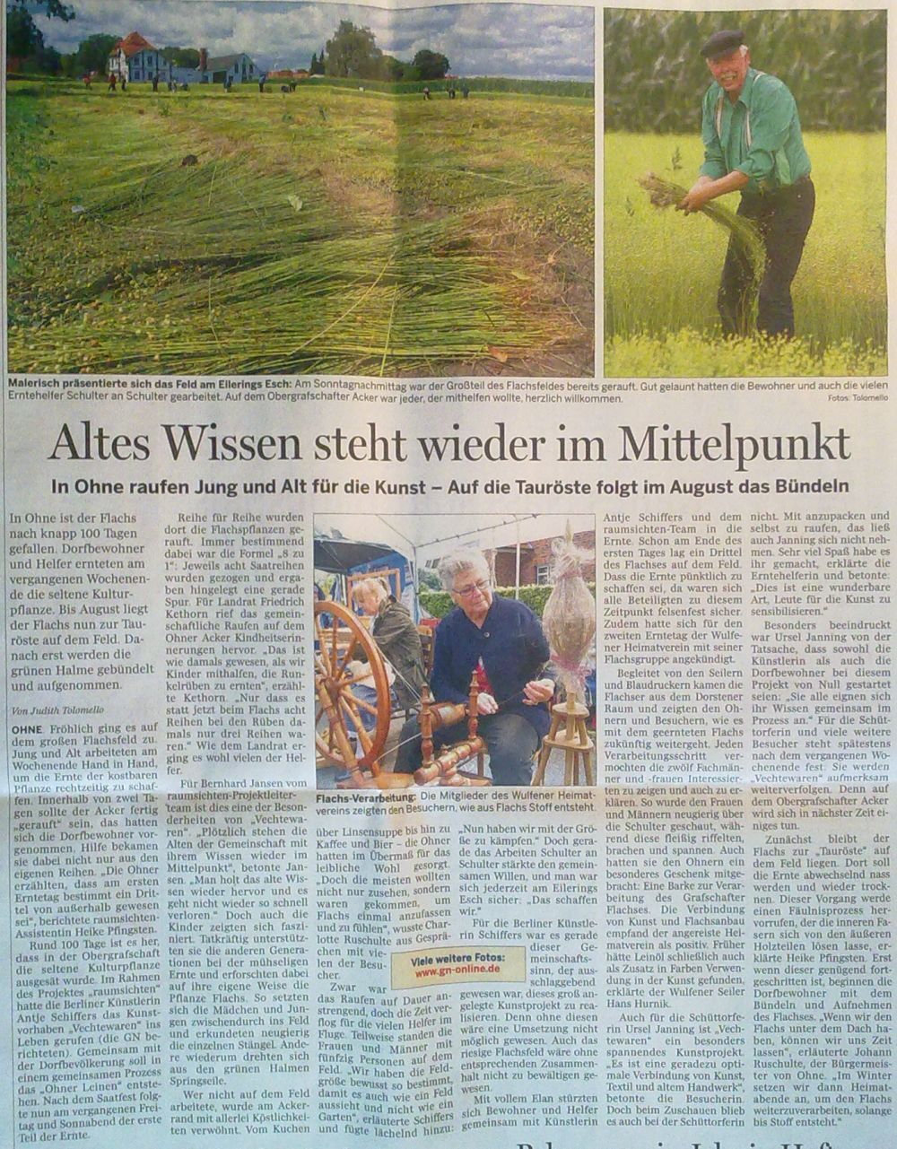 Altes Wissen steht wieder im Mittelpunkt